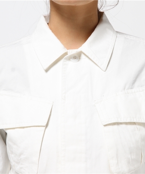 SLY（スライ）の「LIGHT MILITARY JK（その他アウター・レディース・カーキ/オフホワイト/ベージュ・FREE）」の7枚目の写真