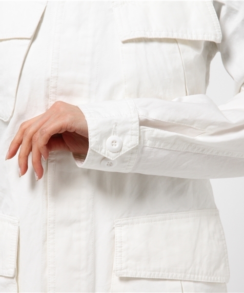 SLY（スライ）の「LIGHT MILITARY JK（その他アウター・レディース・カーキ/オフホワイト/ベージュ・FREE）」の8枚目の写真