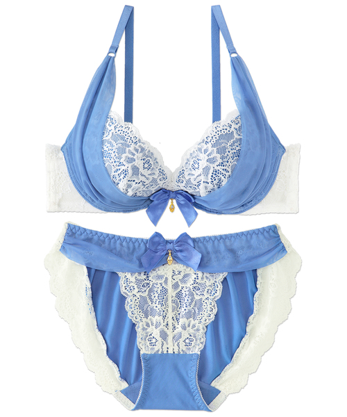 aimerfeel(エメフィール)の「【WEB限定】【ブラショーツセット】シアーリュクス(R) ブラジャーショーツセット(ブラ&ショーツ・レディース・ブラックミックス/コーラル/ホワイト/ピンク/レッド/サーモンピンク/サックスブルー/ライラック/ライトグリーン/オフホワイト/ネイビー/プラム/ブルー/アクア/ホワイト系その他/ベビーピンク/ライトピンク/ワイン/シルバーグレー/セージグリーン/ライトパープル/桜/イエロー/グリーン/パープル系その他/グレイッシュブルー/ピンクベージュ/ラベンダー/ベージュ/ターコイズブルー/ロイヤルブルー/スモークピンク・B65/E65/C65/C75/D65/C80/D70/E70/A65/B75/B80/C70/B70/A75/D75/E75/D80/E80/A70)」の14枚目の写真