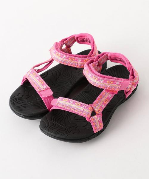 Teva（テバ）の「◆【TEVA(テバ)】ハリケーン3 14cm-17cm ◆（サンダル・キッズ・ピンク/ライトブルー/コバルトブルー/グレー・14cm/17cm/15cm/16cm）」の4枚目の写真