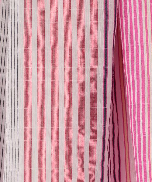 green label relaxing(グリーンレーベルリラクシング)の「【キッズ】マルチストライプ スカート ◆(スカート・キッズ・ライトピンク/ライトブルー・105/125/115)」の9枚目の写真