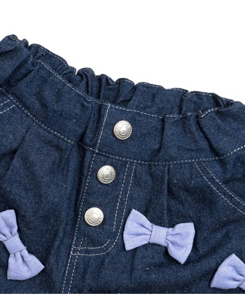 BREEZE（ブリーズ）の「リボン付きショートパンツ（その他パンツ・キッズ・ネイビー/ブルー・110/130/100/120/80/90/140）」の7枚目の写真
