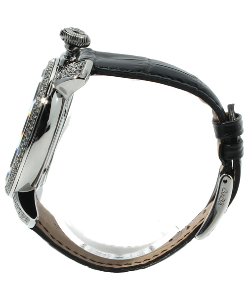 BRILLA per il gusto(ブリッラペルイルグースト)の「GaGa MILANO / BLACK DIAMOND 5012.3d(置時計・メンズ・ブラック・ONE SIZE)」の2枚目の写真