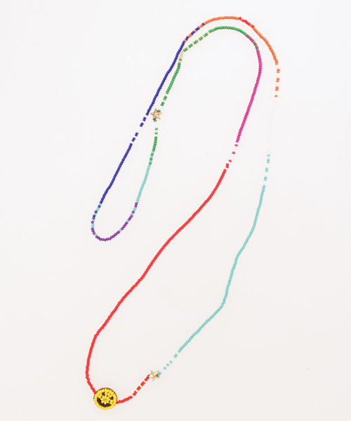 チャイハネ（チャイハネ）の「【チャイハネ】ハッピーブレスレット＆ネックレス WAYアクセサリー（ブレスレット・レディース・レインボー/ターコイズブルー/ナチュラル・FREE）」の11枚目の写真