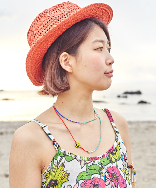 チャイハネ（チャイハネ）の「【チャイハネ】ハッピーブレスレット＆ネックレス WAYアクセサリー（ブレスレット・レディース・レインボー/ターコイズブルー/ナチュラル・FREE）」の12枚目の写真