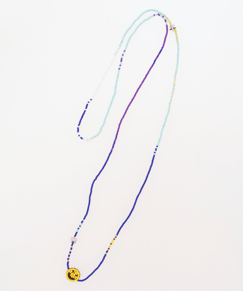 チャイハネ（チャイハネ）の「【チャイハネ】ハッピーブレスレット＆ネックレス WAYアクセサリー（ブレスレット・レディース・レインボー/ターコイズブルー/ナチュラル・FREE）」の9枚目の写真