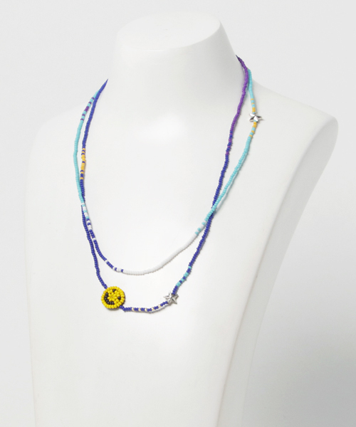 チャイハネ（チャイハネ）の「【チャイハネ】ハッピーブレスレット＆ネックレス WAYアクセサリー（ブレスレット・レディース・レインボー/ターコイズブルー/ナチュラル・FREE）」の8枚目の写真