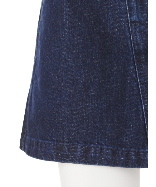 merry jenny（メリージェニー）の「○▽デニムミニスカート（デニムスカート・レディース・インディゴブルー/ブルー・FREE）」の7枚目の写真