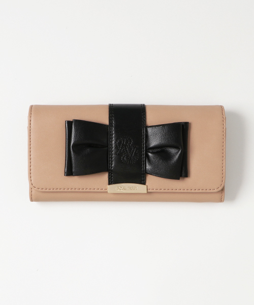 Royal Party ロイヤルパーティー の Royal Party ロイヤルパーティー ビッグリボン 7h 長財布 財布 Wear