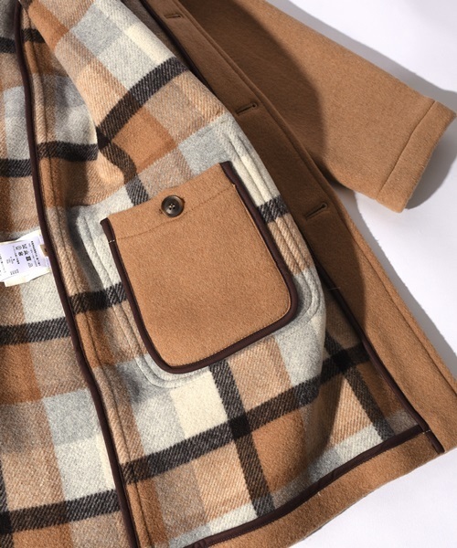 LONDON TRADITION（ロンドントラディション）の「LONDON TRADITION×SHIPS JET BLUE: ボタンフロント ロングダッフルコート（ダッフルコート・メンズ・ネイビー/ダークグレー/キャメル・LARGE/MEDIUM/SMALL/X-LARGE）」の19枚目の写真