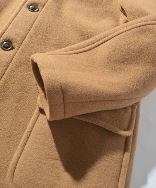 LONDON TRADITION（ロンドントラディション）の「LONDON TRADITION×SHIPS JET BLUE: ボタンフロント ロングダッフルコート（ダッフルコート・メンズ・ネイビー/ダークグレー/キャメル・LARGE/MEDIUM/SMALL/X-LARGE）」の9枚目の写真