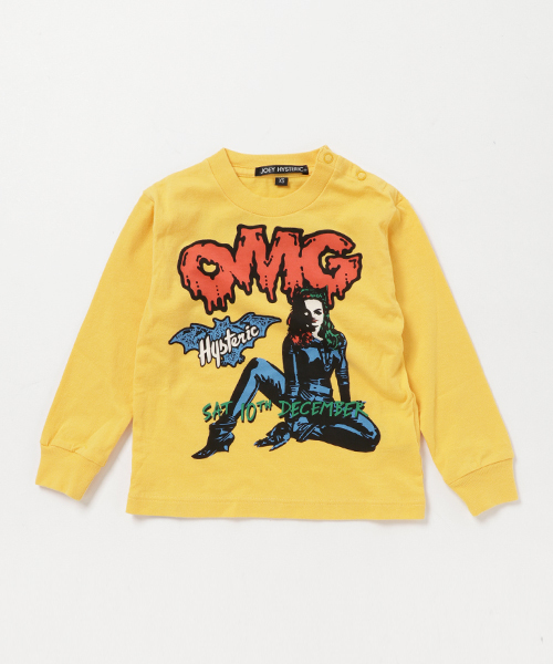 JOEY HYSTERIC(ジョーイヒステリック)の「PUNK OMG pt Tシャツ【XS/S/M】(Tシャツ/カットソー・キッズ・ホワイト/ブラック/イエロー・X-SMALL/SMALL/MEDIUM)」の3枚目の写真