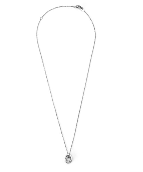 LION HEART（ライオンハート）の「【限定展開】“LH-1”スタッドダブルリングネックレス/サージカルステンレス＆タングステン（金属アレルギー対応）【LION HEART / ライオンハート】（ネックレス・メンズ・ブラック/ピンクゴールド/シルバー/ブルー/シルバー系その他/ブラック系その他・FREE）」の12枚目の写真