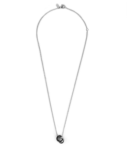 LION HEART（ライオンハート）の「【限定展開】“LH-1”スタッドダブルリングネックレス/サージカルステンレス＆タングステン（金属アレルギー対応）【LION HEART / ライオンハート】（ネックレス・メンズ・ブラック/ピンクゴールド/シルバー/ブルー/シルバー系その他/ブラック系その他・FREE）」の20枚目の写真