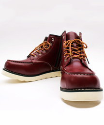 ８(eight) | PUレザー ワークブーツ スウェードレザー(ブーツ)