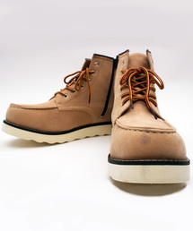 ８(eight) | PUレザー ワークブーツ スウェードレザー(ブーツ)