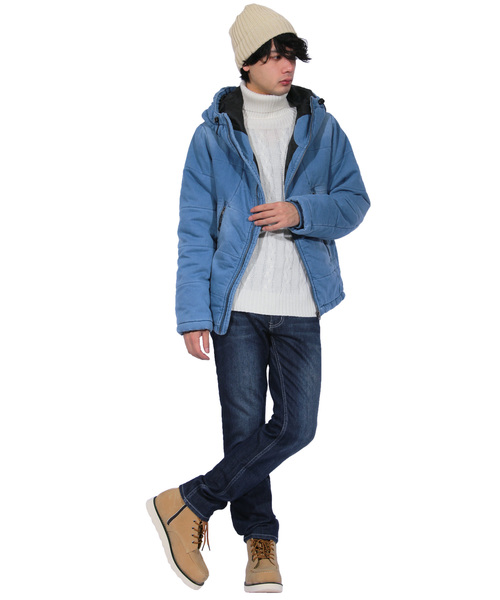 ８(eight)（エイト）の「PUレザー ワークブーツ スウェードレザー（ブーツ・メンズ・ブラック/ブラウン系その他/ベージュ系その他/ブラック系その他・25.0cm/25.5cm/26.0cm/26.5cm/27.0cm/28.0cm）」の11枚目の写真