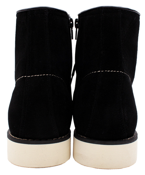 ８(eight)（エイト）の「PUレザー ワークブーツ スウェードレザー（ブーツ・メンズ・ブラック/ブラウン系その他/ベージュ系その他/ブラック系その他・25.0cm/25.5cm/26.0cm/26.5cm/27.0cm/28.0cm）」の7枚目の写真