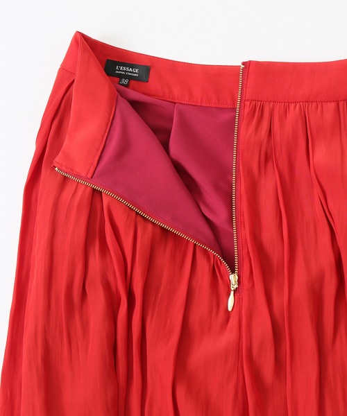 journal standard L'essage（ジャーナルスタンダードレサージュ）の「スリットマキシスカート#	（スカート・レディース・レッド/ブルー系その他・36/38）」の18枚目の写真