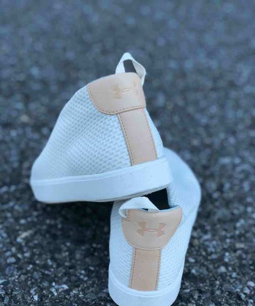 UNDER ARMOUR（アンダーアーマー）の「レディース ライフスタイルシューズ / モダンコートMid（スリッポン・レディース・ブラック/アイボリー・24/23.5/23/22.5/26/25.5/25/24.5）」の7枚目の写真