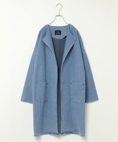 VENCEEXCHANGE（ヴァンスエクスチェンジ）の「カットデニムガウン（その他アウター・レディース・スカイブルー・MEDIUM）」の6枚目の写真