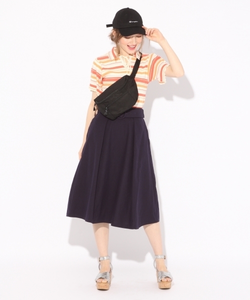 Heather（ヘザー）の「フリルエリリブカットプルオーバー　790946（Tシャツ/カットソー・レディース・ホワイト系その他/ブラック/ベージュ/ブルー系その他・FREE）」の7枚目の写真