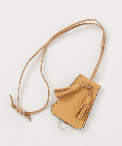 Name.（ネーム）の「【Name.】Name.×ITTI CLOCHETTE/NMAC-17AW-007（ネックレス・メンズ・ブラック/キャメル・FREE）」の2枚目の写真