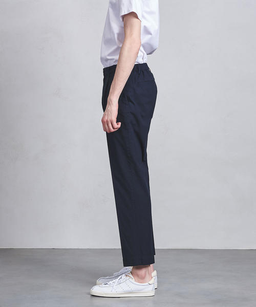 UNITED ARROWS（ユナイテッドアローズ）の「UASB オーバーダイ 1プリーツ イージーパンツ ◆（その他パンツ・メンズ・ネイビー/オフホワイト/ダークグリーン・L/M/XL/S）」の8枚目の写真