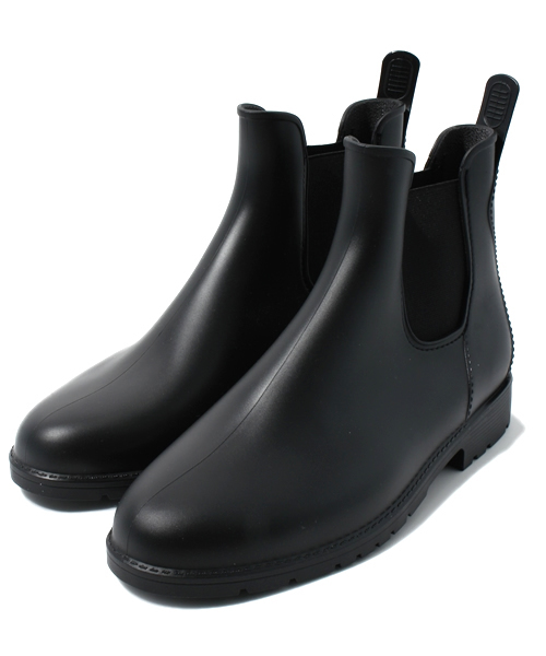 Ray BEAMS(レイビームス)の「Ray BEAMS / サイトゴア ショートブーツ(レインシューズ・レディース・ブラック・36/37/38/39)」の1枚目の写真