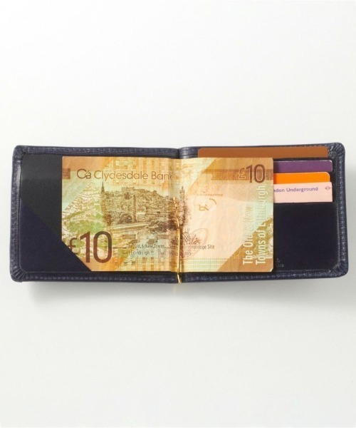 GLENROYAL/グレンロイヤル】MONEY CLIP WITH COIN POCKET