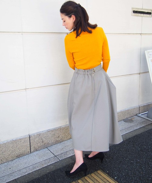 PICCIN（ピッチン）の「コットンカシミヤタートルネックニット（ニット/セーター・レディース・ブラック/ブルー/パープル/マスタード/オフホワイト・MEDIUM）」の13枚目の写真