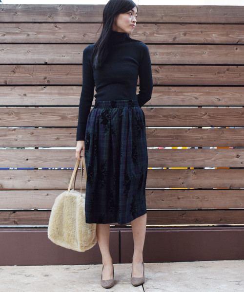 セール】コットンカシミヤタートルネックニット（ニット/セーター