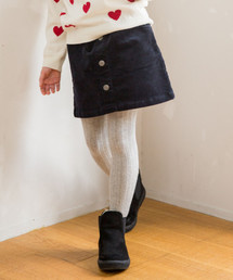 GLOBAL WORK | 【キッズ】マエボタンコーデュロイスカート/798681(スカート)