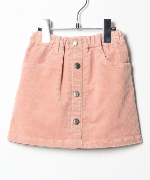 GLOBAL WORK(グローバルワーク)の「【キッズ】マエボタンコーデュロイスカート/798681(スカート・キッズ・ネイビー/ライトグレー/イエロー/ライトピンク・MEDIUM/SMALL/LARGE/X-LARGE/XX-LARGE)」の13枚目の写真