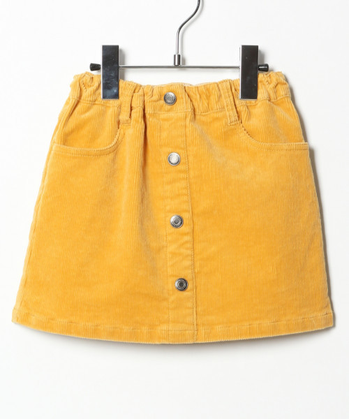 GLOBAL WORK(グローバルワーク)の「【キッズ】マエボタンコーデュロイスカート/798681(スカート・キッズ・ネイビー/ライトグレー/イエロー/ライトピンク・MEDIUM/SMALL/LARGE/X-LARGE/XX-LARGE)」の10枚目の写真