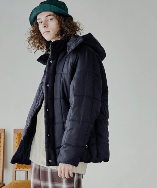 BARK MANHATTAN�i�o�[�N�}���n�b�^���j�́u�t�F�C�N�E�[���X�N�G�A�L���e�B���O���ȃW���P�b�g [�t�[�h�E��]�i�_�E���W���P�b�g/�R�[�g�j�v�b�l�C�r�[