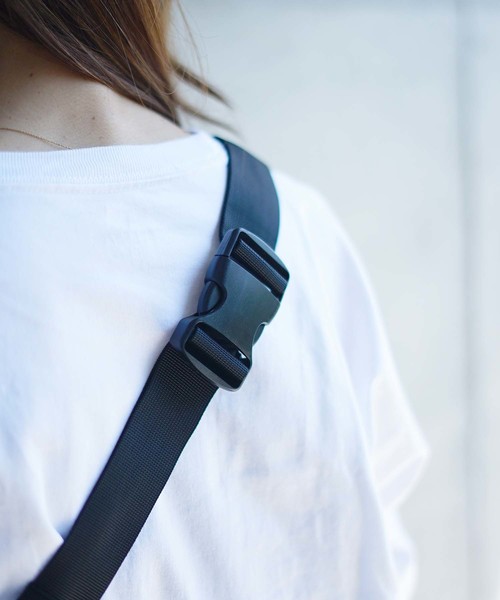 BEN DAVIS（ベンデイビス）の「【BEN DAVIS/ベンデイビス】普段遣い抜群なヘビロテデザイン ワンポイントブランドロゴ入り ユニセックスデザイン ブランドネームリボン付き ウエストバッグ（ボディバッグ/ウエストポーチ・メンズ・ブラック/レッド/ピンク/ネイビー/ライトピンク/スミクロ/ライトパープル/イエロー/パープル/グリーン/レッド系その他・FREE）」の14枚目の写真