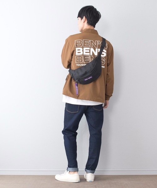 BEN DAVIS（ベンデイビス）の「【BEN DAVIS/ベンデイビス】普段遣い抜群なヘビロテデザイン ワンポイントブランドロゴ入り ユニセックスデザイン ブランドネームリボン付き ウエストバッグ（ボディバッグ/ウエストポーチ・メンズ・ブラック/レッド/ピンク/ネイビー/ライトピンク/スミクロ/ライトパープル/イエロー/パープル/グリーン/レッド系その他・FREE）」の18枚目の写真