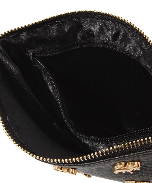 ROSE BUD（ローズバッド）の「(LL ACCESSORIES) B685 HORSES POUCH 【Numelo掲載】（ポーチ・レディース・ブラック・ONE SIZE）」の4枚目の写真