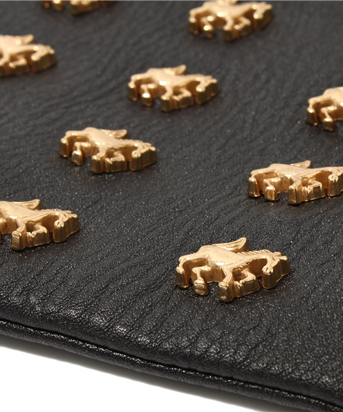 ROSE BUD（ローズバッド）の「(LL ACCESSORIES) B685 HORSES POUCH 【Numelo掲載】（ポーチ・レディース・ブラック・ONE SIZE）」の5枚目の写真
