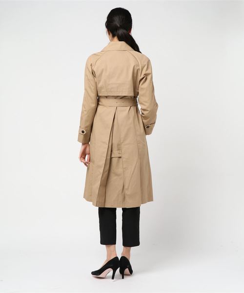 TRUDEA(トルディア)の「ロングトレンチコート(トレンチコート・レディース・ベージュ/ネイビー・SMALL/MEDIUM/LARGE/X-LARGE)」の5枚目の写真
