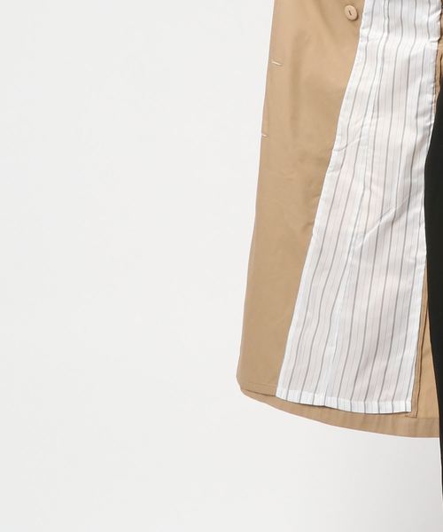 TRUDEA(トルディア)の「ロングトレンチコート(トレンチコート・レディース・ベージュ/ネイビー・SMALL/MEDIUM/LARGE/X-LARGE)」の4枚目の写真