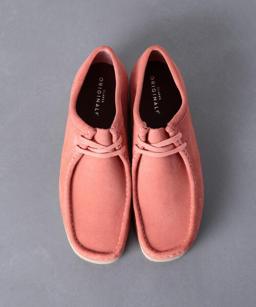 Clarks（クラークス）の「＜Clarks（クラークス）＞ Wallabee ブーツ（モカシン/デッキシューズ・メンズ・ピンク/ライム/ブラック/イエロー・7h/7/8/6h/9/8h）」の4枚目の写真