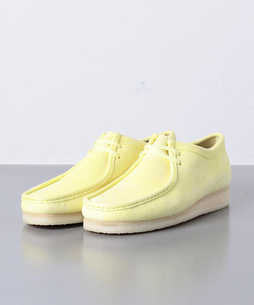 Clarks（クラークス）の「＜Clarks（クラークス）＞ Wallabee ブーツ（モカシン/デッキシューズ・メンズ・ピンク/ライム/ブラック/イエロー・7h/7/8/6h/9/8h）」の11枚目の写真