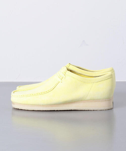 Clarks（クラークス）の「＜Clarks（クラークス）＞ Wallabee ブーツ（モカシン/デッキシューズ・メンズ・ピンク/ライム/ブラック/イエロー・7h/7/8/6h/9/8h）」の10枚目の写真