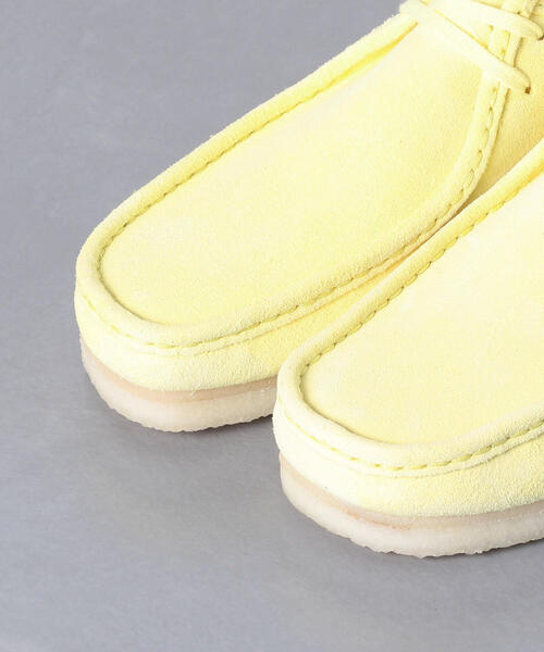 Clarks（クラークス）の「＜Clarks（クラークス）＞ Wallabee ブーツ（モカシン/デッキシューズ・メンズ・ピンク/ライム/ブラック/イエロー・7h/7/8/6h/9/8h）」の7枚目の写真