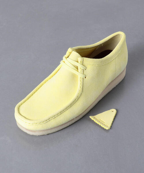 Clarks（クラークス）の「＜Clarks（クラークス）＞ Wallabee ブーツ（モカシン/デッキシューズ・メンズ・ピンク/ライム/ブラック/イエロー・7h/7/8/6h/9/8h）」の5枚目の写真