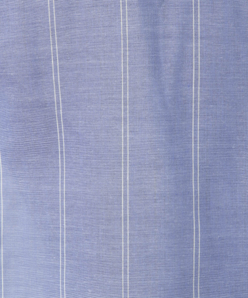 LOWRYS FARM（ローリーズファーム）の「シアーストライプシャツワンピース　831340（ワンピース・レディース・ベージュ/パープル/オフホワイト/ブルー・FREE）」の14枚目の写真