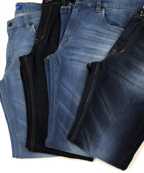 London Denim(ロンドンデニム)の「「Brent Skinny」ストレッチデニム/スキニーパンツ(デニムパンツ・メンズ・インディゴブルー/ワンウォッシュ/ライトインディゴブルー/ダークインディゴブルー・S/M/L/XL)」の13枚目の写真