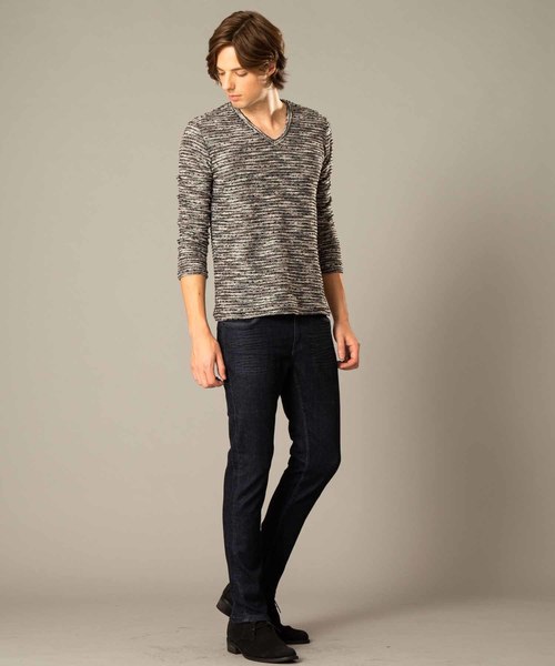 London Denim(ロンドンデニム)の「「Brent Skinny」ストレッチデニム/スキニーパンツ(デニムパンツ・メンズ・インディゴブルー/ワンウォッシュ/ライトインディゴブルー/ダークインディゴブルー・S/M/L/XL)」の11枚目の写真